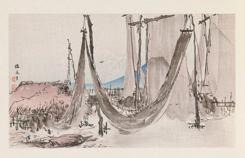 Digital Print - Seiho juni Fuji, Pl.07 by Takeuchi Seih