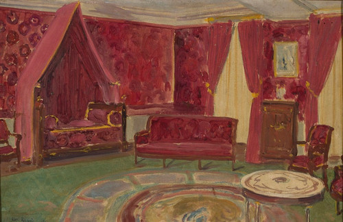 Digital Print - Bonaparte's bedroom by Leon Kamir-Kaufmann