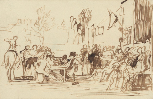 Digital Print - The Chelsea Pensioners Reading the Waterloo Dispatch by Sir David Wilkie