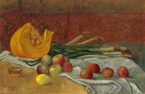 Digital Print - Nature morte au potiron by Paul Srusier