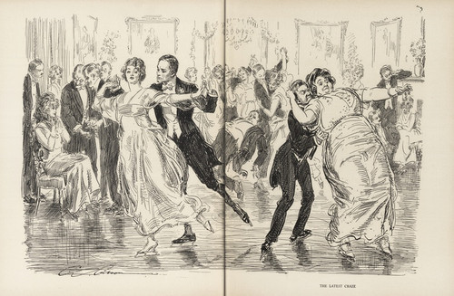 Digital Print - The latest craze by Charles Dana Gibson