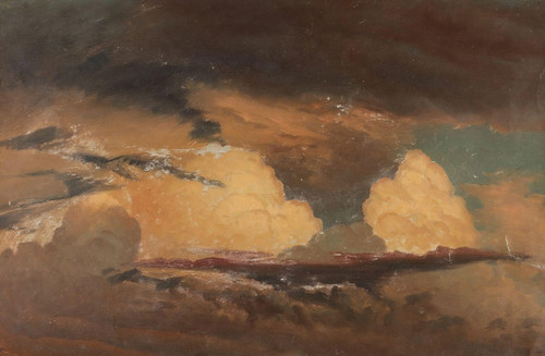 Digital Print - Cloud Study by Knud Baade