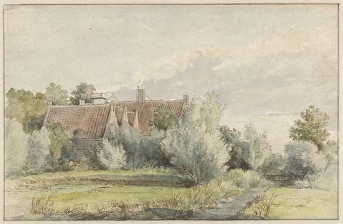 Digital Print - Huis tussen bomen by Arnoldus Johannes Eymer Digital Print - Huis tussen bomen by Arnoldus Johannes Eymer