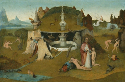 Digital Print - The Garden of Paradise by Workshop of Hieronymus Bosch