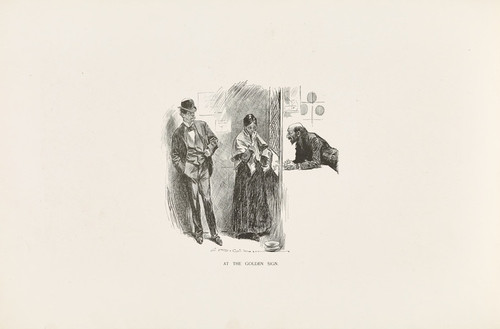 Digital Print - At the golden sun by Charles Dana Gibson