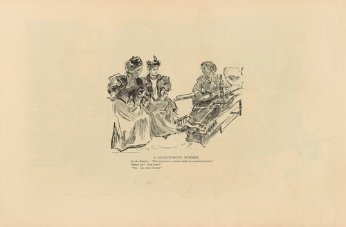 Digital Print - A monotonous summer by Charles Dana Gibson