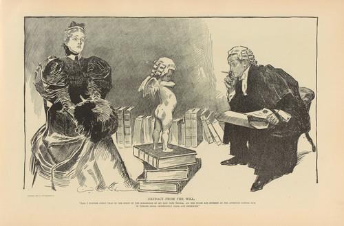 Digital Print - Extract from the will by Charles Dana Gibson