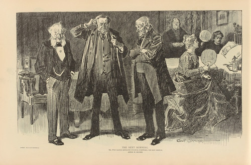 Digital Print - The next morning by Charles Dana Gibson