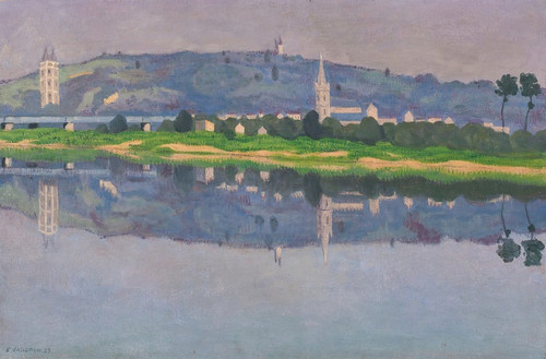 Digital Print - Oudon-Sur-Loire by Flix Vallotton