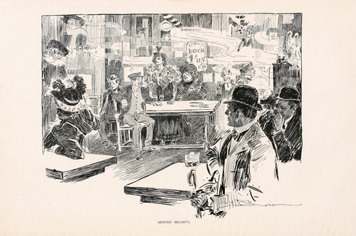 Digital Print - Aristide Bruant's by Charles Dana Gibson