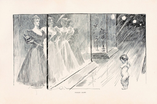 Digital Print - Fooled again by Charles Dana Gibson