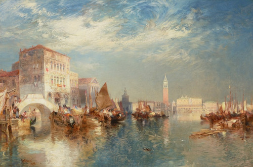 Digital Print - Glorious Venice by Thomas Moran