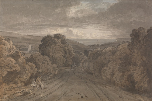 Digital Print - Approach to Hastings by George Barret Jr. Digital Print - Approach to Hastings by George Barret Jr.