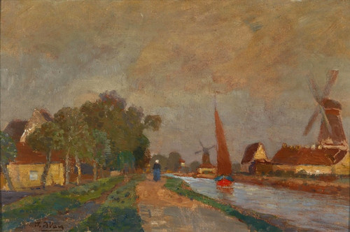 Digital Print - Motiv aus Franeker by Tina Blau