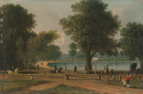 Digital Print - The Serpentine, Hyde Park by George Sidney Shepherd