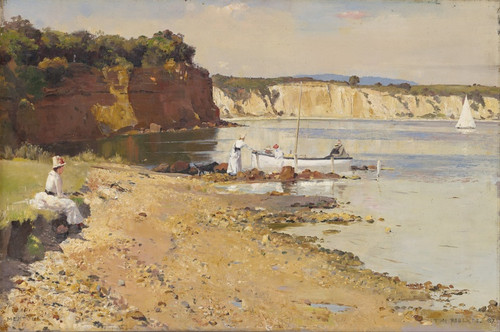 Digital Print - Slumbering sea, Mentone by Tom Roberts