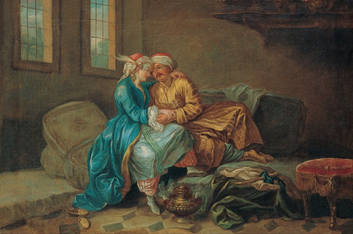 Digital Print - The Favourite Sultana by Etienne Jeaurat