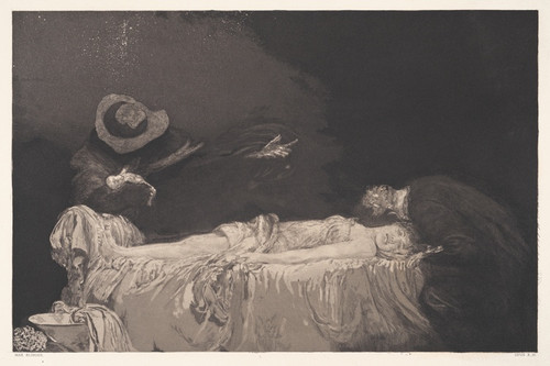 Digital Print - Death (Tod) by Max Klinger