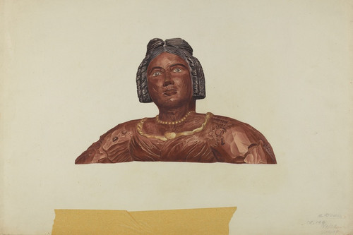 Digital Print - Stern Piece - Pocahontas by Albert Ryder