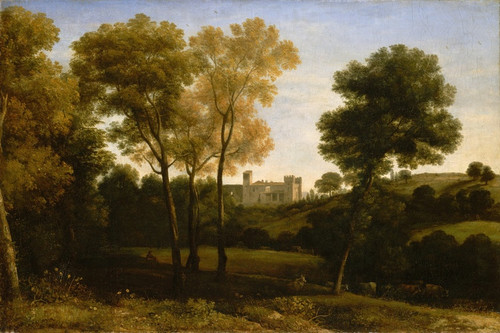 Digital Print - View of La Crescenza by Claude Lorrain