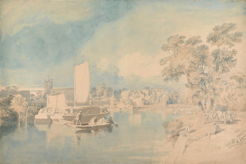 Digital Print - The Thames at Isleworth by John Glover