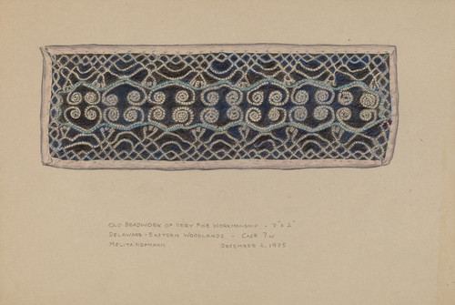 Digital Print - Beadwork by Melita Hofmann