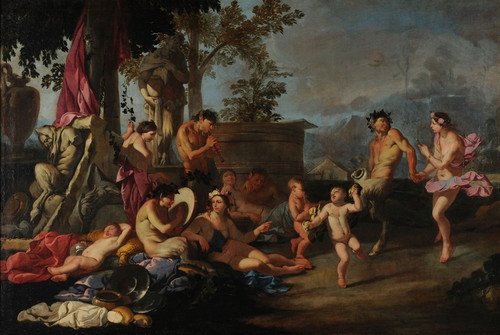 Digital Print - Bacchanale by Giulio Carpioni
