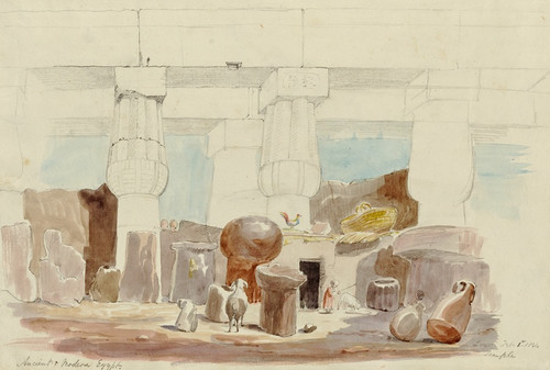Digital Print - Ancient And Modern Egypt by Miner Kilbourne Kellogg