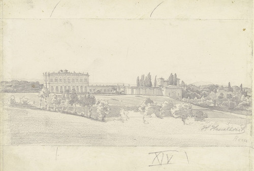 Digital Print - Villa Albani by Johann Heinrich Hasselhorst