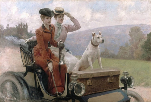 Digital Print - Les Dames Goldsmith by Julius Leblanc Stewart