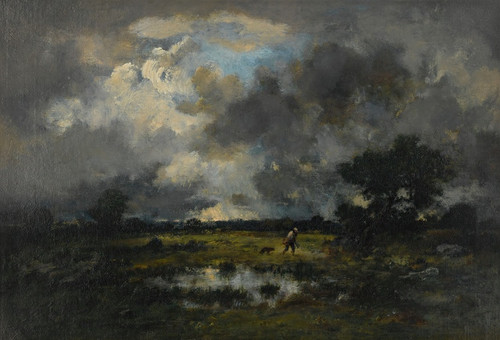 Digital Print - L'orage by Narcisse-Virgile Diaz de La Pea