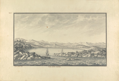 Digital Print - View of Sigacik (Ancient Teos) by Giovanni Battista Borra