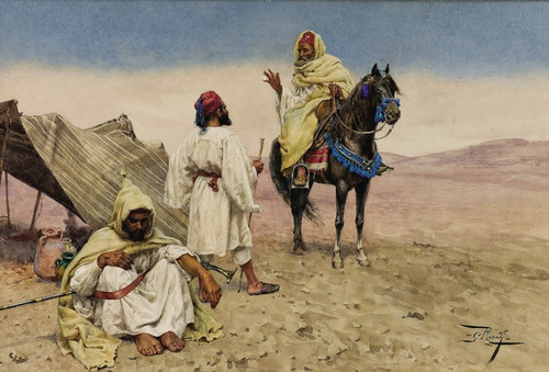 Digital Print - Desert Nomads by Giulio Rosati