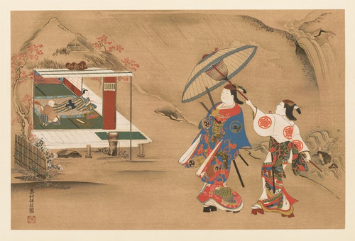 Digital Print - Masterpieces selected from the Ukiyoye School, Pl.03 by Shiichi Tajima