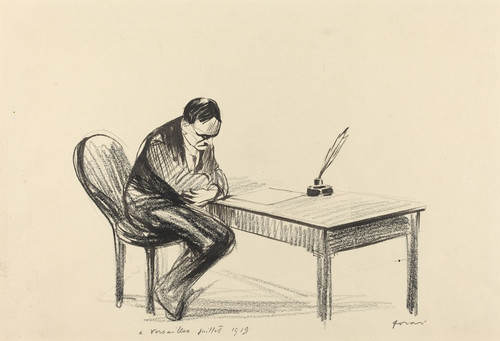 Digital Print - A Versailles juillet 1919 II by Jean-Louis Forain