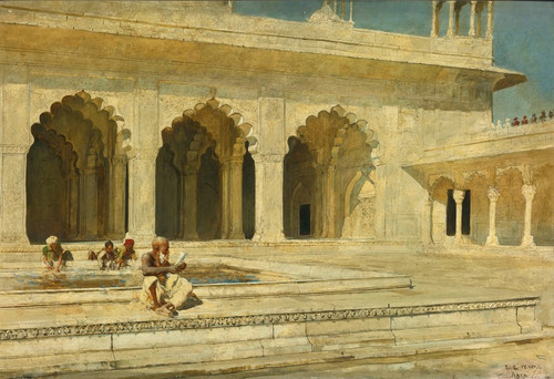 Digital Print - The Pearl Mosque, Agra by Edwin Lord Weeks