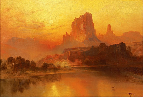 Digital Print - The Golden Hour by Thomas Moran