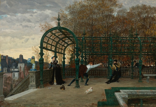Digital Print - Tentative D'enlvement (The Attempted Abduction) by James Tissot