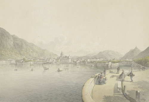 Digital Print - Como by Karoly Lajos Libay