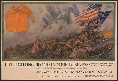 Digital Print - Put fighting blood in your business Here's his record! Does he get a job! by Dan Smith