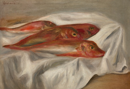 Digital Print - Rougets grondins by Pierre-Auguste Renoir