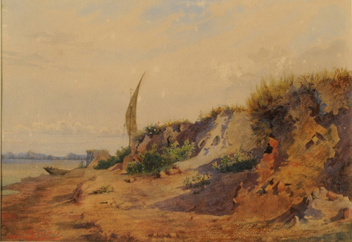 Digital Print - Banks of the Paran by Giuseppe Agujari Digital Print - Banks of the Paran by Giuseppe Agujari
