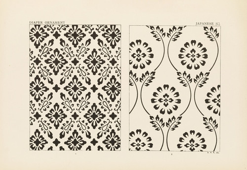 Digital Print - Outlines of ornament in the leading styles Pl.26 by George Ashdown Audsley