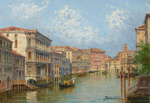 Digital Print - The Grand Canal, Venice by Antonietta Brandeis