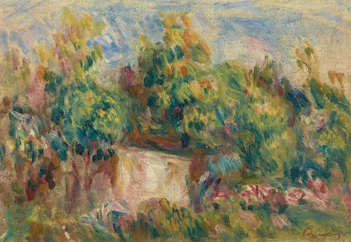 Digital Print - Cabanon prs des Colettes by Pierre-Auguste Renoir