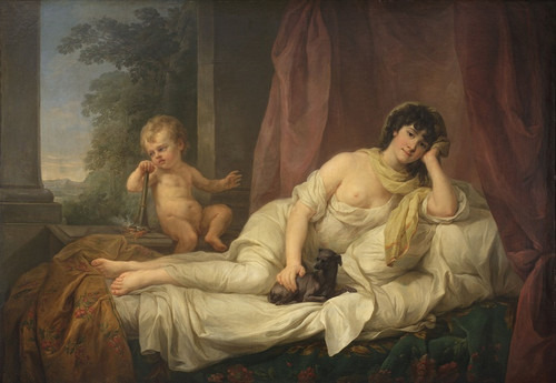 Digital Print - Portrait of Anna Lampel (d.1800), actress by Marcello Bacciarelli Digital Print - Portrait of Anna Lampel (d.1800), actress by Marcello Bacciarelli