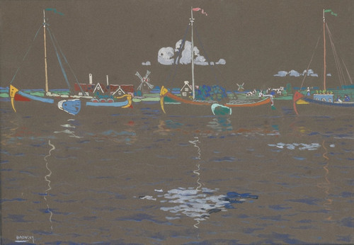 Digital Print - The Ships (Holland) by Wassily Kandinsky