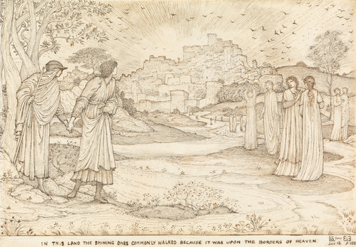 Digital Print - The Land of Beulah by Sir Edward Coley Burne-Jones