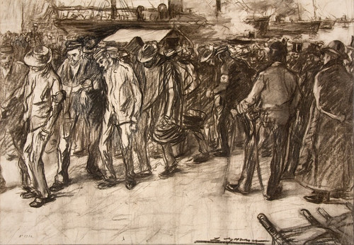 Digital Print - Soldiers Returning from Cuba by Luis Graner i Arrufi