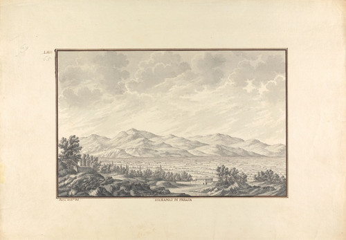 Digital Print - View of the Valley of Hierapolis (now Pamukkale) by Giovanni Battista Borra